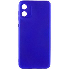 Чохол Silicone Cover Lakshmi Full Camera (A) для Motorola Moto E13 Синій / Iris