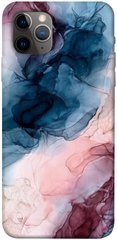 Чехол itsPrint Розово-голубые разводы для Apple iPhone 11 Pro Max (6.5")