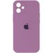 Уценка Чехол Silicone Case Square Full Camera Protective (AA) для Apple iPhone 11 (6.1") Эстетический дефект / Лиловый / Lilac Pride