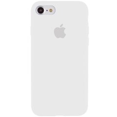 Уцінка Чохол Silicone Case Full Protective (AA) для Apple iPhone 7 / 8 / SE (2020) (4.7") Естетичний дефект / Білий / White