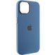 Уценка Чехол Silicone Case Metal Buttons (AA) для Apple iPhone 12 Pro / 12 (6.1") Дефект упаковки / Синий / StromBlue