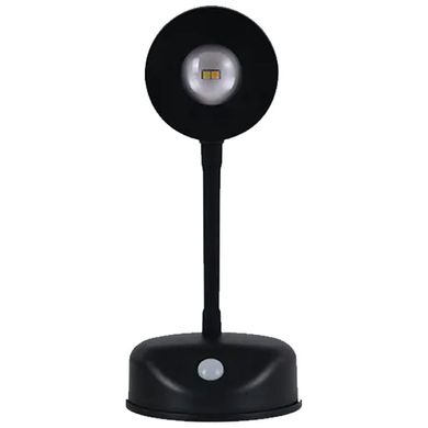 Уцінка Настільна лампа LED з датчиком руху 3 colour light MZ-L2201 М'ята упаковка / Black