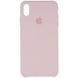 Уценка Чехол Silicone case (AAA) для Apple iPhone XS Max (6.5") Дефект упаковки / Розовый / Pink Sand фото 1