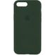 Уценка Чехол Silicone Case Full Protective (AA) для Apple iPhone 7 plus / 8 plus (5.5") Вскрытая упаковка / Зеленый / Cyprus Green