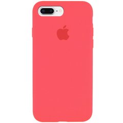 Чехол Silicone Case Full Protective (AA) для Apple iPhone 7 plus / 8 plus (5.5") Арбузный / Watermelon red