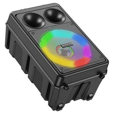 Уценка Bluetooth Колонка Borofone BP9 Dancing outdoor BT speaker Мятая упаковка / Black
