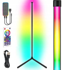 Уценка Напольная угловая LED лампа RGB Magic 1 Bluetooth USB with app Вскрытая упаковка / Black