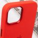 Уценка Чехол Silicone Case Metal Buttons (AA) для Apple iPhone 12 Pro / 12 (6.1") Дефект упаковки / Красный / Red фото 8