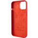 Уценка Чехол Silicone Case Metal Buttons (AA) для Apple iPhone 12 Pro / 12 (6.1") Дефект упаковки / Красный / Red фото 5