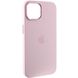 Уценка Чехол Silicone Case Metal Buttons (AA) для Apple iPhone 12 Pro / 12 (6.1") Дефект упаковки / Розовый / Chalk Pink