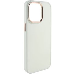 Уцінка TPU чохол Bonbon Metal Style для Apple iPhone 14 Pro Max (6.7") Естетичний дефект / Білий / White