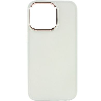 Уцінка TPU чохол Bonbon Metal Style для Apple iPhone 14 Pro Max (6.7") Естетичний дефект / Білий / White