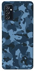 Чехол itsPrint Синий камуфляж для Samsung Galaxy M52