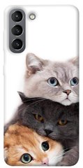 Чохол itsPrint Три коти для Samsung Galaxy S21