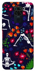 Чехол itsPrint Yoga skeletons для Xiaomi Redmi Note 9 / Redmi 10X