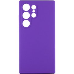 Чехол Silicone Cover Lakshmi Full Camera (AAA) для Samsung Galaxy S24 Ultra Фиолетовый / Amethyst