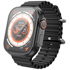 Уценка Смарт-часы Hoco Smart Watch Y12 Ultra (call version) Мятая упаковка / Black
