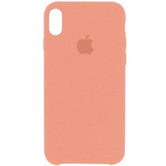 Чехол Silicone Case (AA) для Apple iPhone XR (6.1") Розовый / Peach