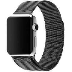 Ремінець Milanese Loop Design для Apple watch 42mm/44mm/45mm/49mm Space grey