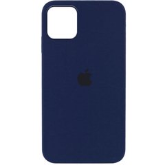 Уценка Чехол Silicone Case Full Protective (AA) для Apple iPhone 12 Pro Max (6.7") Дефект упаковки / Синий / Deep Navy