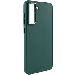 TPU чохол Bonbon Metal Style для Samsung Galaxy S23+ Зелений / Pine green