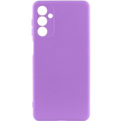 Чехол Silicone Cover Lakshmi Full Camera (A) для Samsung Galaxy A24 4G Фиолетовый / Purple