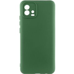 Чохол Silicone Cover Lakshmi Full Camera (A) для Motorola Moto G72 Зелений / Dark green