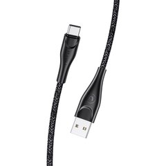 Дата кабель Usams US-SJ392 U41 Type-C Braided Data and Charging Cable 1m Чорний