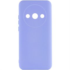 Чохол Silicone Cover Lakshmi Full Camera (A) для Xiaomi Redmi A3 Бузковий / Dasheen