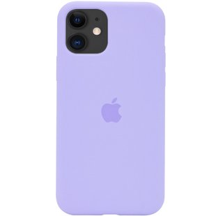 Чехол Silicone Case Full Protective (AA) для Apple iPhone 11 (6.1") Сиреневый / Dasheen