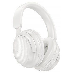 Накладные беспроводные наушники Hoco W53 Tone Morning mist white
