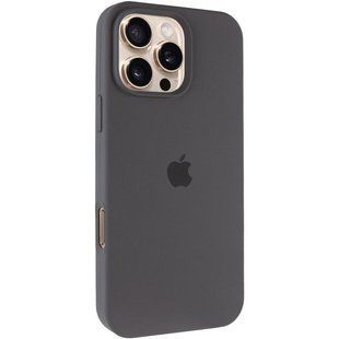 Чехол Silicone Case Full Protective (AA) для Apple iPhone 16 Pro Max (6.9") Серый / Dark Gray