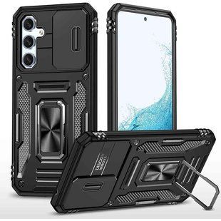 Ударостійкий чохол Camshield Army Ring для Samsung Galaxy S26 Чорний / Black