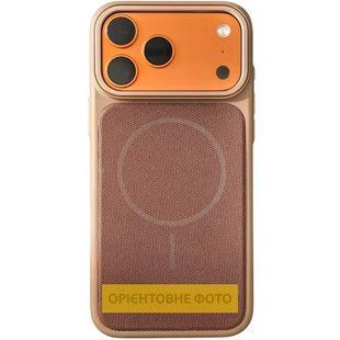 Чохол TPU TechWoven Hybrid with MagSafe для Apple iPhone 17 (6.3") Desert Gold