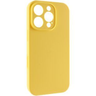 Чехол Silk Full Camera (AA) NO LOGO with Magnetic Fit для Apple iPhone 16 Pro Max (6.9") Желтый / Yellow