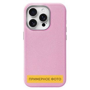Шкіряний чохол Leather Case Metal Buttons для Samsung Galaxy S23 FE Light Pink