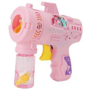 Пістолет з мильними бульбашками Heroes Bubble Gun+ bottle 50ml Little pony