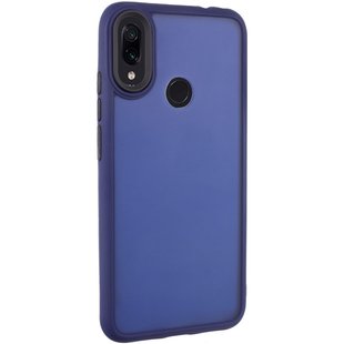 Чехол TPU+PC Lyon Frosted для Xiaomi Redmi Note 7 / Note 7 Pro / Note 7s Navy Blue