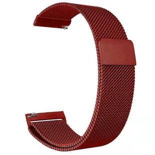 Уцінка Ремінець Milanese Loop для Smart Watch 20mm Пошкоджена упаковка / Red