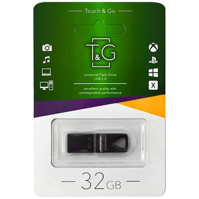 Флеш-драйв USB 3.0 Flash Drive T&G 117 Metal Series 32GB Черный