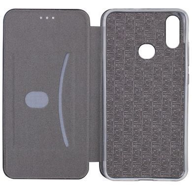 Кожаный чехол-книжка Classy для Xiaomi Redmi 7 Темно-синий