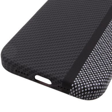 TPU чохол Pixel Craft with Magnetic Fit для Apple iPhone 17 (6.3") Carbon Line