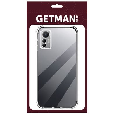 TPU чохол GETMAN Ease logo посилені кути Full Camera для Xiaomi 12 Lite Безбарвний (прозорий)