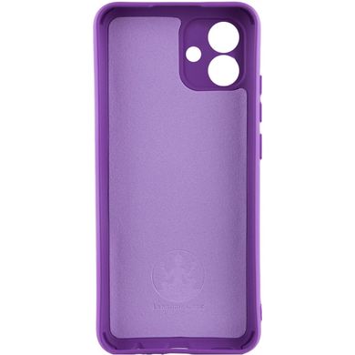 Чехол Silicone Cover Lakshmi Full Camera (A) для Samsung Galaxy A04e Фиолетовый / Purple