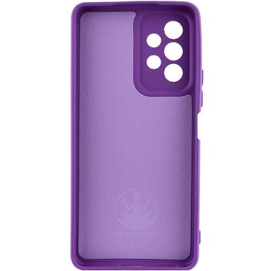 Чохол Silicone Cover Lakshmi Full Camera (A) для Samsung Galaxy A23 4G Фіолетовий / Purple