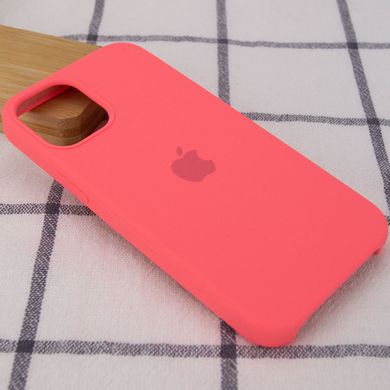 Чехол Silicone Case (AA) для Apple iPhone 12 Pro Max (6.7") Розовый / Hot Pink
