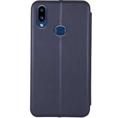Кожаный чехол-книжка Classy для Xiaomi Redmi 7 Темно-синий