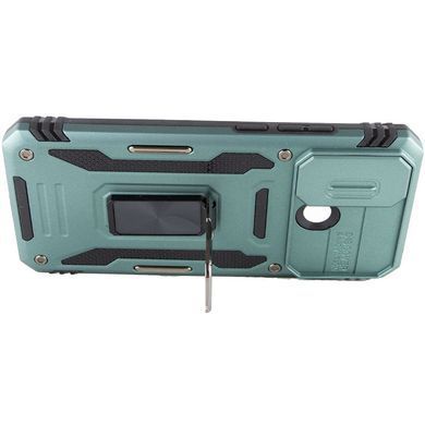 Ударопрочный чехол Camshield Army Ring для Xiaomi Redmi 10C Зеленый / Light Green