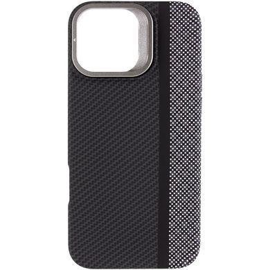 TPU чохол Pixel Craft with Magnetic Fit для Apple iPhone 17 (6.3") Carbon Line
