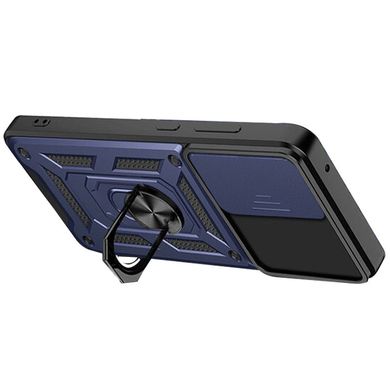 Ударостійкий чохол Camshield Serge Ring для Xiaomi 12T / 12T Pro Синій